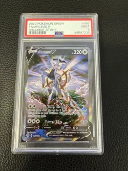 Pokemon TCG Arceus V Full Art ALT 166/172 SWSH09 Brilliant Stars PSA 9 MINT 🍃 - Image 1