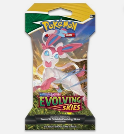 POKEMON Sword Shield EVOLVING SKIES SLEEVED BOOSTER PACKS random art - Image 4