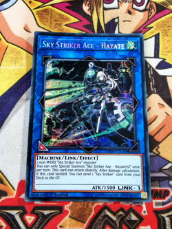 Sky Striker Ace - Hayate mp19-en109 1st Edition (VLP) Secret Rare Yu-Gi-Oh! - Image 1