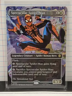Spectacular Spider-Man (0239) (Borderless) (Textured Foil) - Image 1