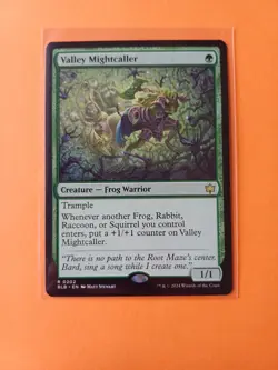 Valley Mightcaller MTG Magic Bloomburrow #0202 NM - Image 1