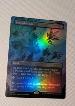 MTG *FOIL* Secret Lair SECLUDED GLEN NM - Image 1