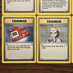 Pokemon Base Set 9 Trainer Card Lot - Image 5