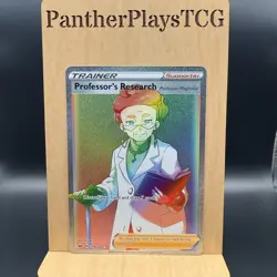 Professor’s Research Rainbow Secret Rare 209/202 - Pokemon Sword & Shield - Image 1