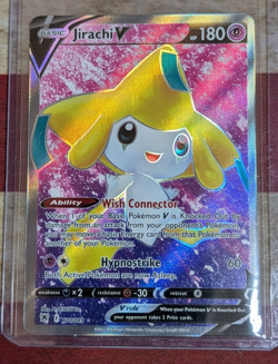 Pokemon Jirachi V Sword & Shield Astral Radiance 170/189 Holo Full Art NM/M 2022 - Image 1