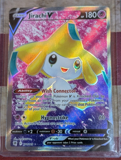 Pokemon Jirachi V Sword & Shield Astral Radiance 170/189 Holo Full Art NM/M 2022 - Image 4