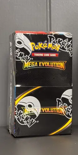 Pokemon TCG Mega Evolution Half Booster Box English 18 Sealed Packs Sealed - Image 1