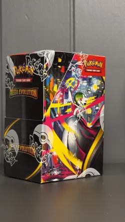 Pokemon TCG Mega Evolution Half Booster Box English 18 Sealed Packs Sealed - Image 4