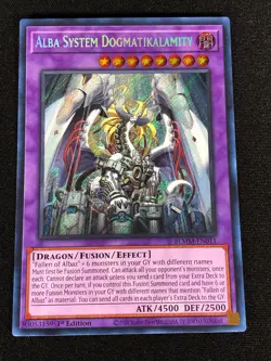Yugioh Alba System Dogmatikalamity BLMM-EN011 1st Secret (NM) - Image 1