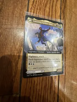 Magic the Gathering Peter Parker Spider-Man Promo Card NYCC 2025 MTG - Image 1