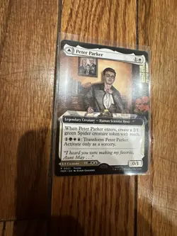Magic the Gathering Peter Parker Spider-Man Promo Card NYCC 2025 MTG - Image 2