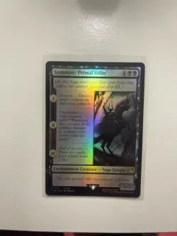 Summon: Primal Odin - Foil FIN NM MTG - Image 1