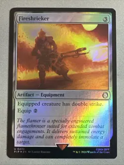MTG / Fireshrieker / PIP / #0232 / FOIL / Uncommon / NM - Image 1