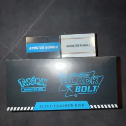 Pokemon Black Bolt ETB & booster bundle + 1 Surging Sparks Booster Bundle Sealed - Image 5
