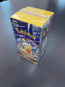 Pokemon TCG Scarlet & Violet SV8 Super Electric Breaker Booster Box Korean Ver - Image 1