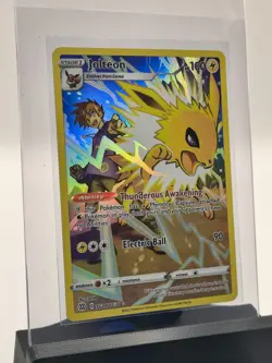 2022 Pokemon TCG Brilliant Stars Trainer Gallery Jolteon TG04/TG30 Holo NM - Image 4