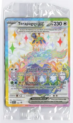SEALED Pokemon Terapagos ex - 165 SV: Scarlet & Violet Promo - Image 1