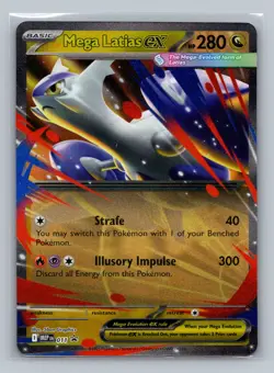 Pokemon TCG Mega Latias ex - 011 ME: Mega Evolution Promo Holo NM - Image 1