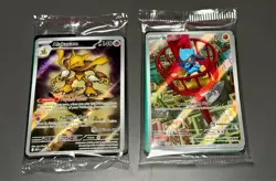 Alakazam & Riolu - Pokemon - Mega Evolution Pokemon Center ETB Promos - Sealed - Image 1