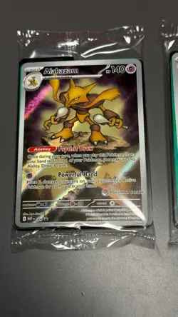Alakazam & Riolu - Pokemon - Mega Evolution Pokemon Center ETB Promos - Sealed - Image 2