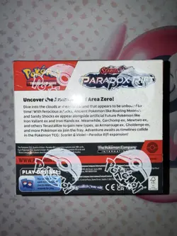 Paradox Rift Booster Box Pokemon TCG Scarlet & Violet 820650863998 - Image 2
