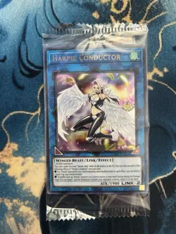 Yu-Gi-Oh Harpie Conductor LART-EN026 Ultra Rare Lost Art Limited Edition SEALED - Image 1
