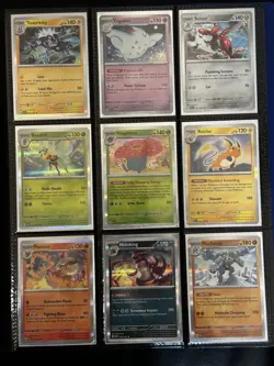 Pokemon TCG Assorted Rare Holo Super Lot of 204 Cards Sleeved in Binder - Image 3