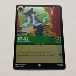 Berlioz 99/204 Disney Lorcana Archazia's Island Common Cold Foil Card NM - Image 1