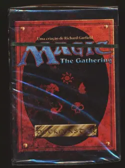 MTG Magic the Gathering PORTUGUESE 4th Edition FWB Starter Deck FACTORY SEALED!! - Image 1
