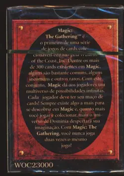 MTG Magic the Gathering PORTUGUESE 4th Edition FWB Starter Deck FACTORY SEALED!! - Image 2