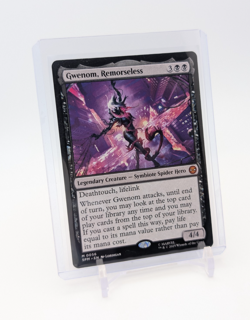 MTG - Gwenom, Remorseless - Mythic Regular #56 - Spider-Man NM - Image 1