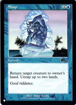 MTG Snap (ULG) (43/143) | NM | The List {LST} - Image 1