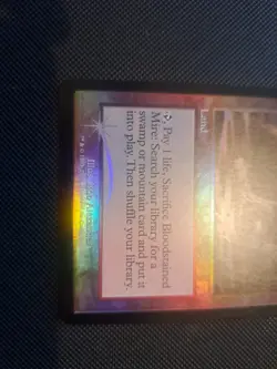 Near Mint Bloodstained Mire Onslaught Foil MTG Magic the Gathering - Image 3