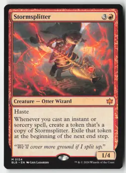 MTG - Stormsplitter M Bloomburrow 154 LP-NM - Image 1