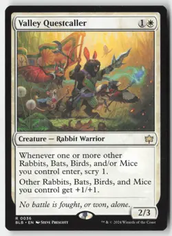 MTG - Valley Questcaller R Bloomburrow 36 LP-NM - Image 1