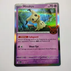 Mimikyu 097/193 Halloween 2023 Trick or Trade Holo Rare Pokemon TCG NM - Image 1