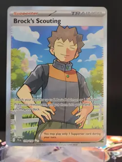 1x Brock's Scouting #179/159 Pokemon Journey Together - Pokemon NM - Image 1