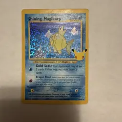 Pokemon TCG Shining Magikarp 66/64 Holo Celebrations Classic Collection 2021 NM - Image 1
