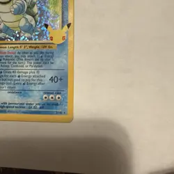 Pokemon TCG Blastoise 2/102 Holo Bleed Celebrations: Classic Collection Holo NM - Image 5