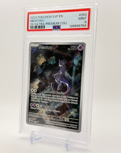 2023 Pokemon SPV EN Promo 151 Ultra-Premium Collection MEWTWO #052 PSA 9 - Image 2