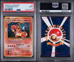 1999 Pokemon Charizard CD Promo Holo #6 Japanese PSA 9 - Image 3