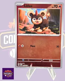 Litleo 023/132 Me01: Mega Evolution Reverse Holo - Pokemon TCG NM Free Shipping - Image 1