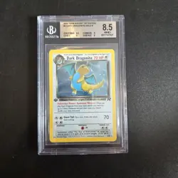 Pokemon Card - 5/82 Dark Dragonite 1st Edition Holo Team Rocket WOTC - BGS 8.5 - Image 1