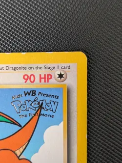 Pokemon Card Dragonite 5 Black Star Promo First Movie Light Play - Image 3