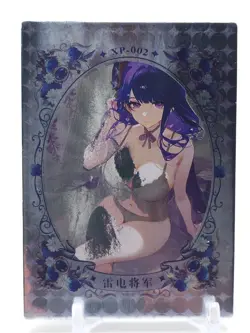 Qianse - Anime Waifu XP Trading Card - Raiden Shogun - NUMBERED 214/330 - Damage - Image 3