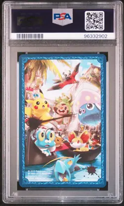 2013 POKEMON CENTER TOKYO BAY PLAYING CARDS ACE OF CLUBS PSA 10 - Image 2