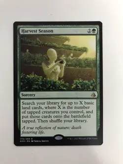 Harvest Season MTG Magic the Gathering Card NM Near Mint AKH - Image 1