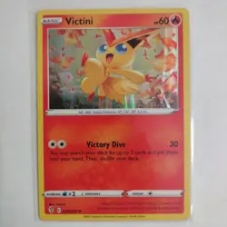Victini 20/203 Rare Holo | Evolving Skies | Pokemon Card | Same Day Shipping! - Image 1