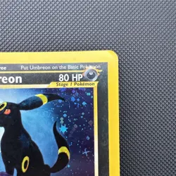 Umbreon 13/75 Holo Rare Neo Discovery MP WOTC Pokemon Card - Image 2