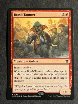 MTG Brash Taunter, NM-Mint, (MKC #0148) Regular - Image 1